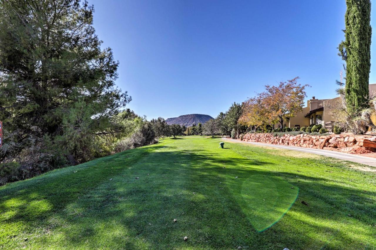 Sedona Condo On Golf Course With Mountain Views! Exterior photo