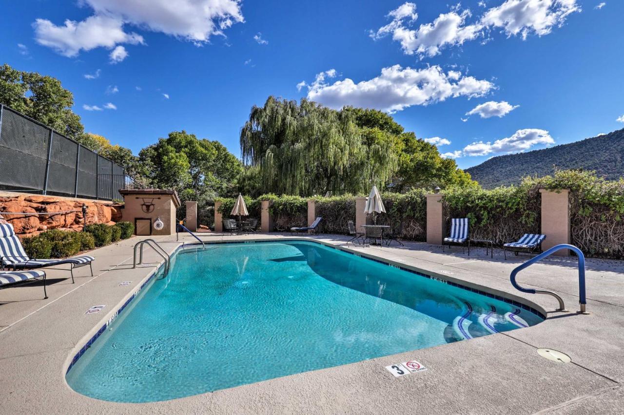 Sedona Condo On Golf Course With Mountain Views! Exterior photo